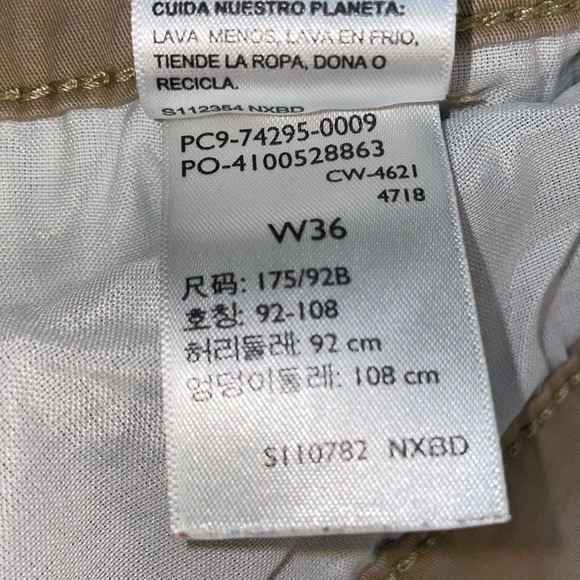 🩵Men’s Levi Strauss shorts w36 light tan - Picture 4 of 4